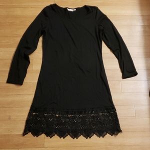 Long sleeve flowy dress